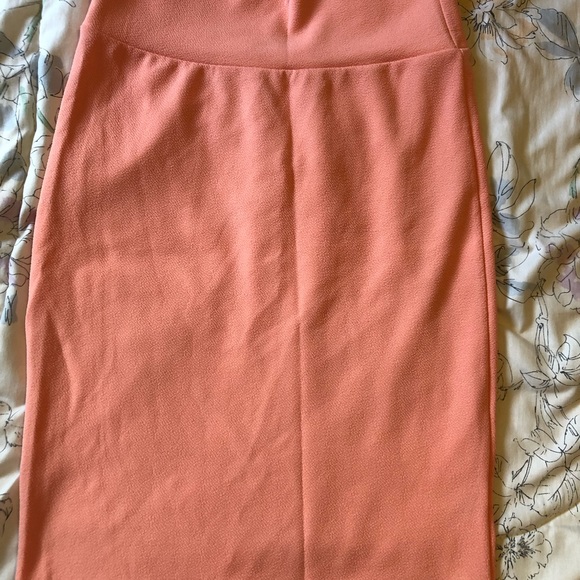 Lularoe Pink Pencil Skirt Small - Picture 2 of 3